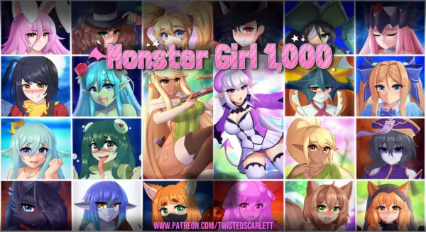 Monster Girl 1,000 [v19.3.1] [TwistedScarlett]