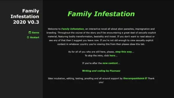 Family Infestation [v0.3.4] [Pizznazz]