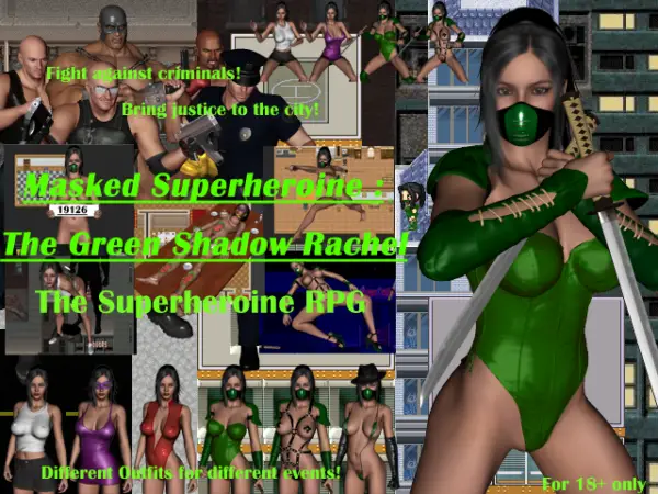 Masked Superheroine : The Green Shadow Rachel [Combin Ation]