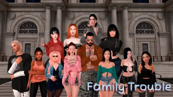 Family Trouble [v0.9.4] [Goth Girl Games]