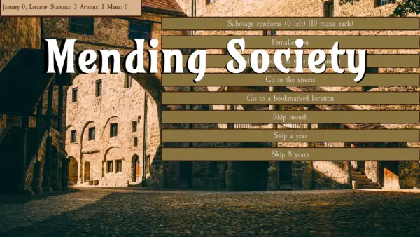 Mending Society [v0.4.0] [Itamus]