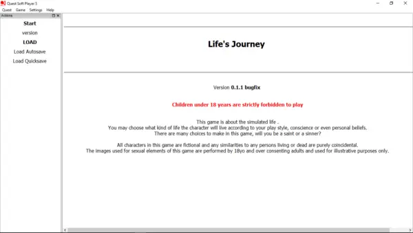 Life’s Journey [v0.2] [Mayt]