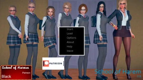 School of Harem [v0.12a] [Black Studios]