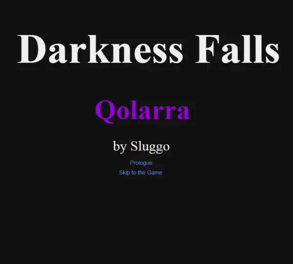 Darkness Falls: Qolarra [Final] [Sluggo]