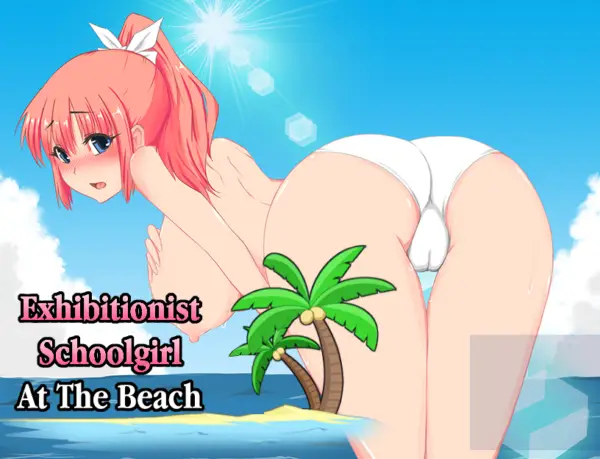 Exhibitionist Schoolgirl At Beach [v1.01] [Double Melon]