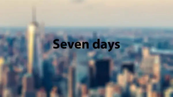 Seven Days [Day 6] [Mr Classified]