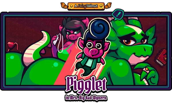 Pigglet in Mrs. Big Bad Wyvern [TeamTailnut]