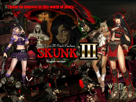 Real-time 3D total violation fantasy “SKUNK III” Godkiller [3d-lotus.com]