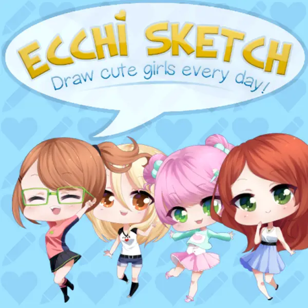 Ecchi Sketch: Draw Cute Girls Every Day! [NewWestGames]