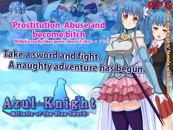 Azul Knight – Milletia of the Blue Sword [v1.0] [Almonds & Big Milk]