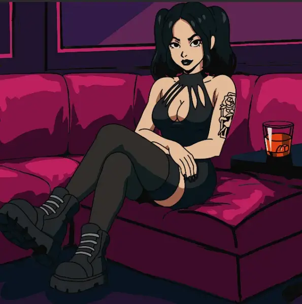Infinite date with big tiddy goth girl [v0.1] [Kabachok]