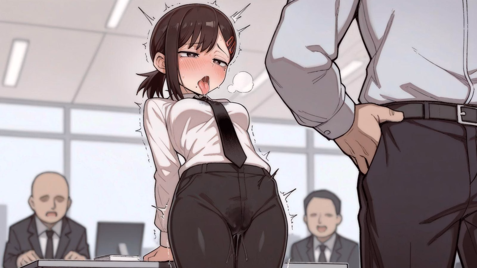 4995040 kobeni formal work snack lunch work call orgasm 0009 | Free Adult Games