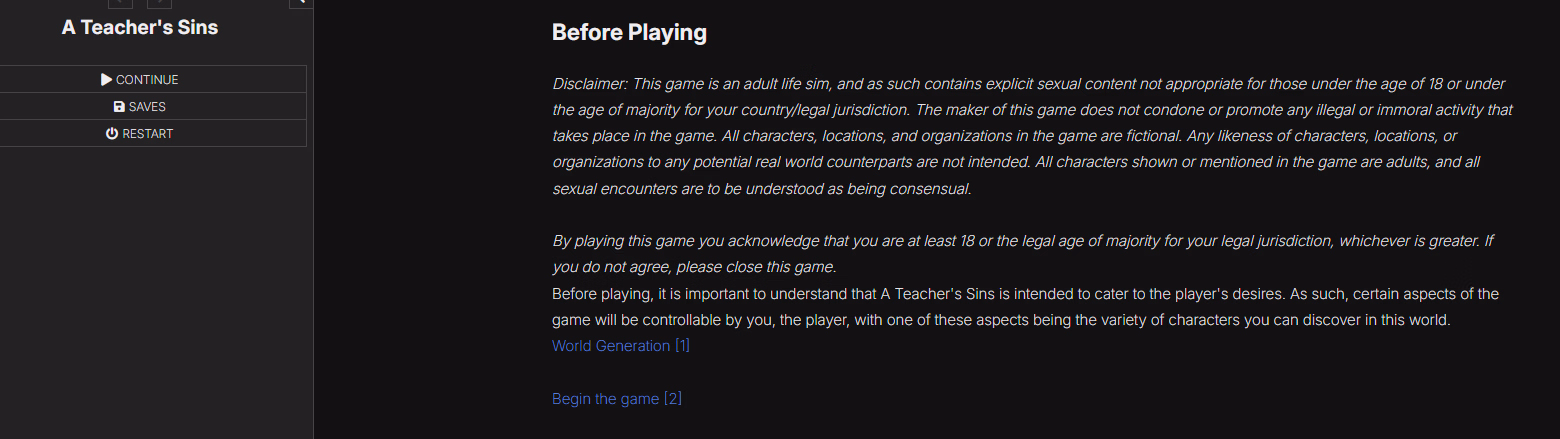 A Teacher’s Sins [v0.0.8] [TheSinningDev]