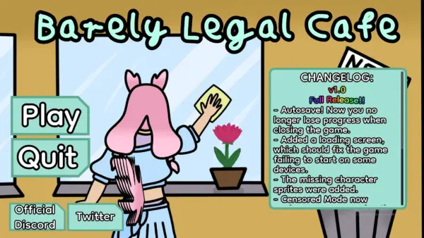 Barely Legal Cafe [v1.1] [GopherDev]
