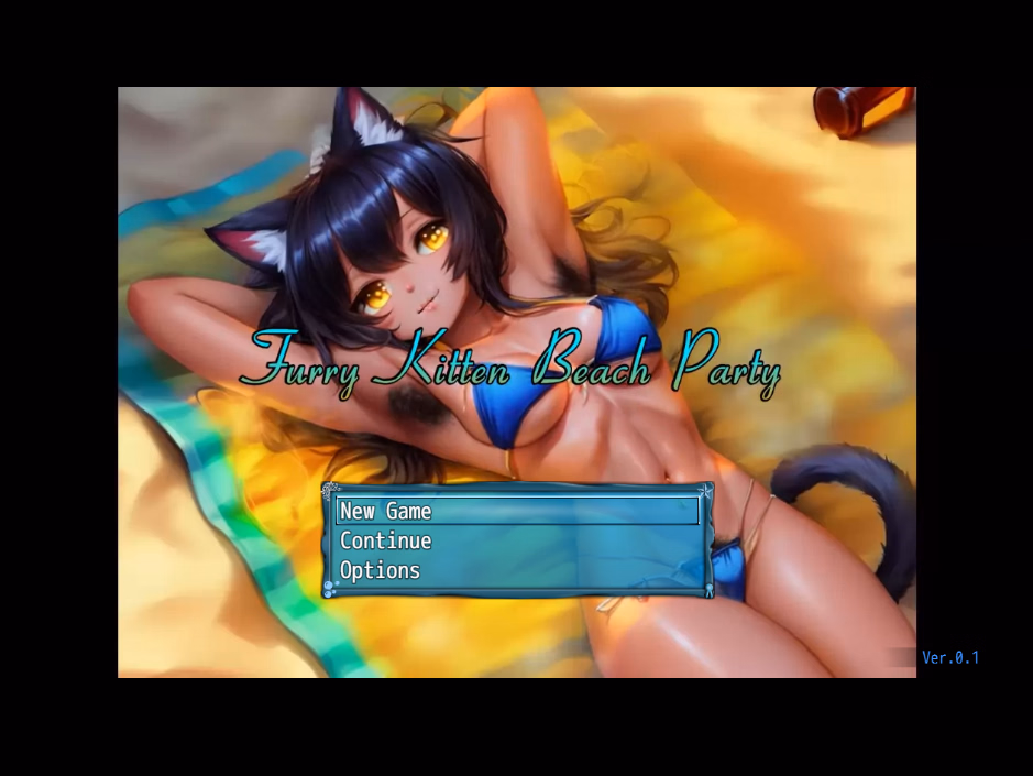 Furry Kitten Beach Party [Stage1] [furrychaser]