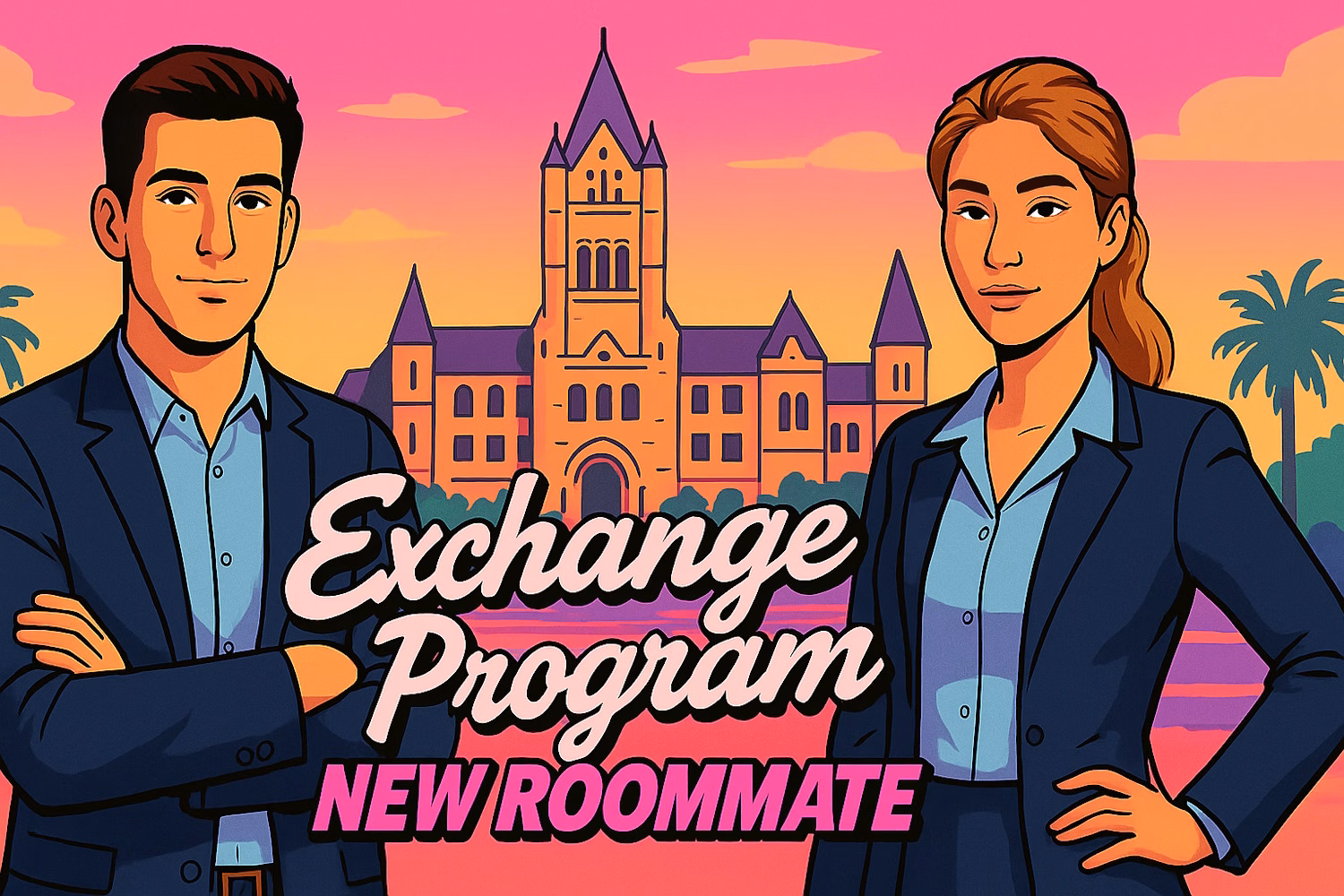 Exchange Program: New Roommate [v0.19a+dlc] [Kinkytales]