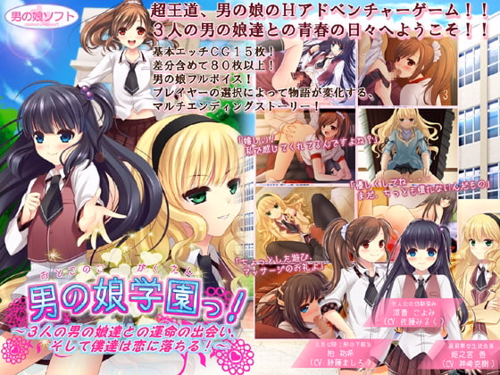 Otokonoko Academy! ~My Fateful Encounter with Three Otokonoko, and the Love That Followed~ [v1.0] [Otoko no Ko Soft]