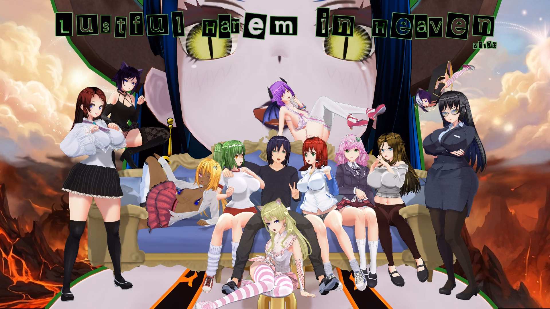 Lustful Harem in Heaven [v1.2b] [Sedhaild]