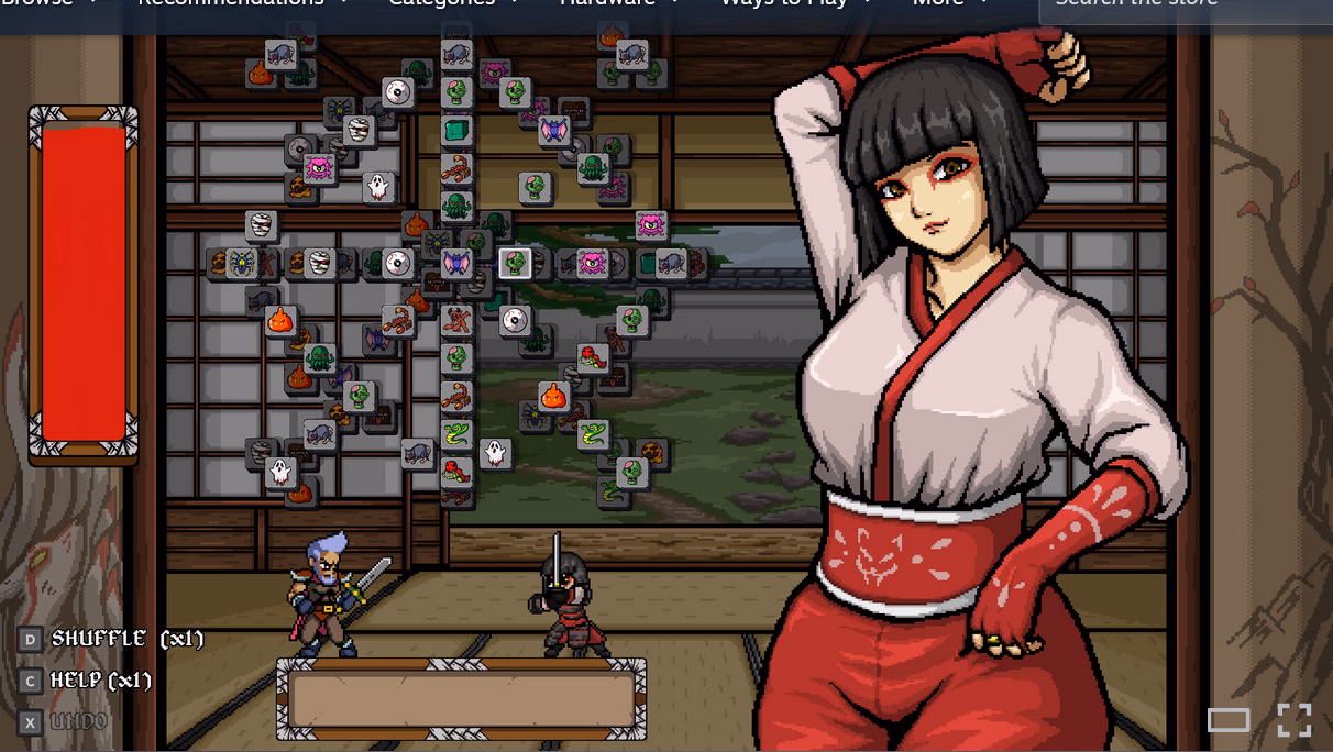 5995309 Screenshot 2026 04 27 at 14 45 46 Warriors Waifus Mahjong on Steam | Free Adult Games
