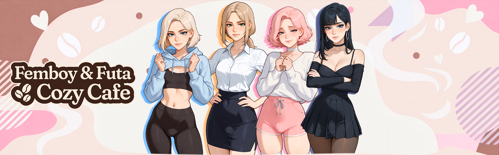 Femboy & Futa Cozy Cafe [Demo] [Pink Twilight]
