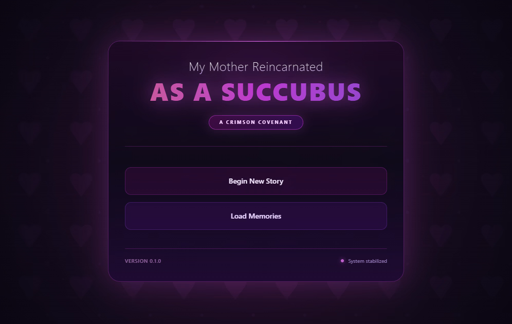 My Mother Reincarnated as a Succubus [v0.1.1] [Kopkop]